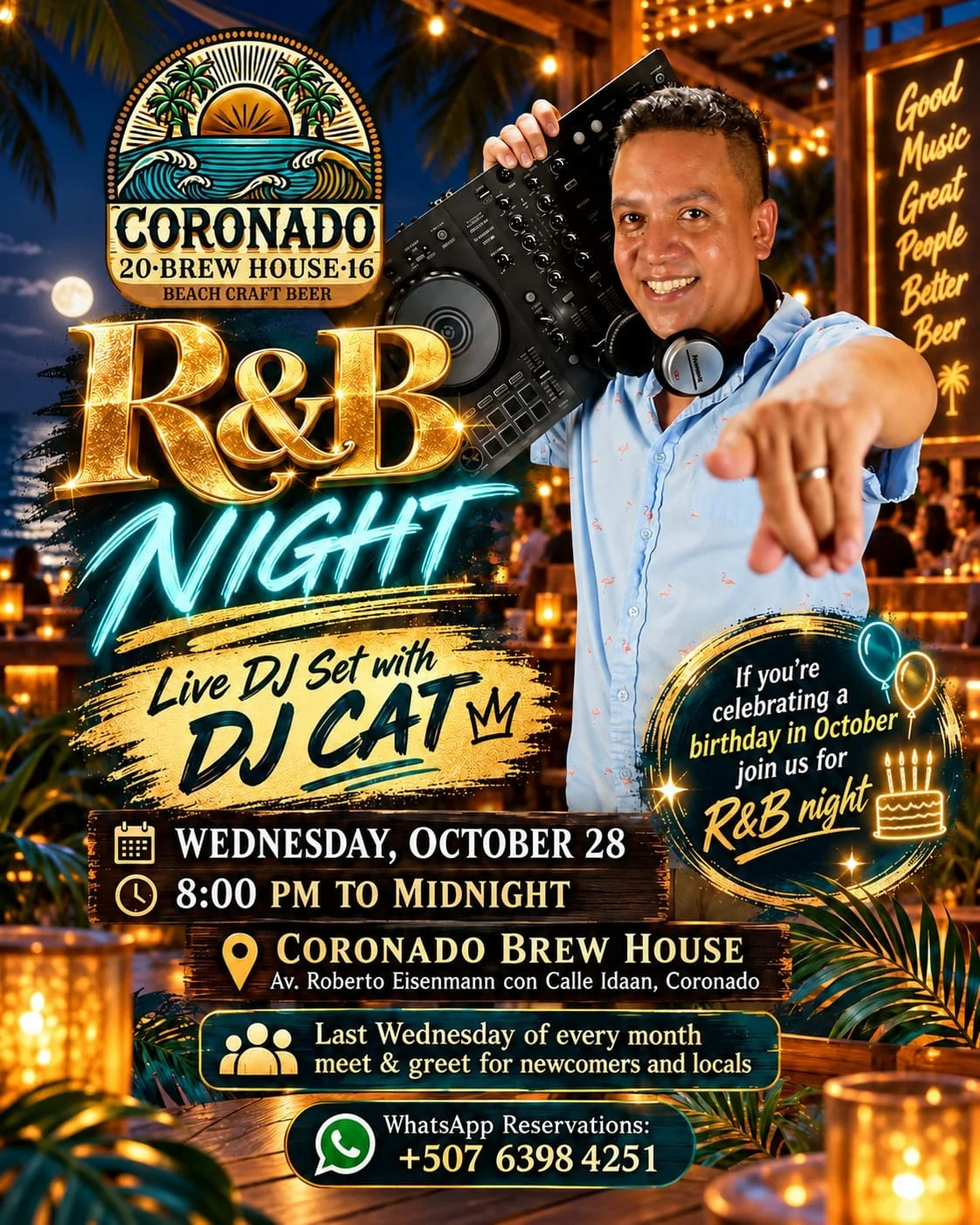 R&B meet and greet night