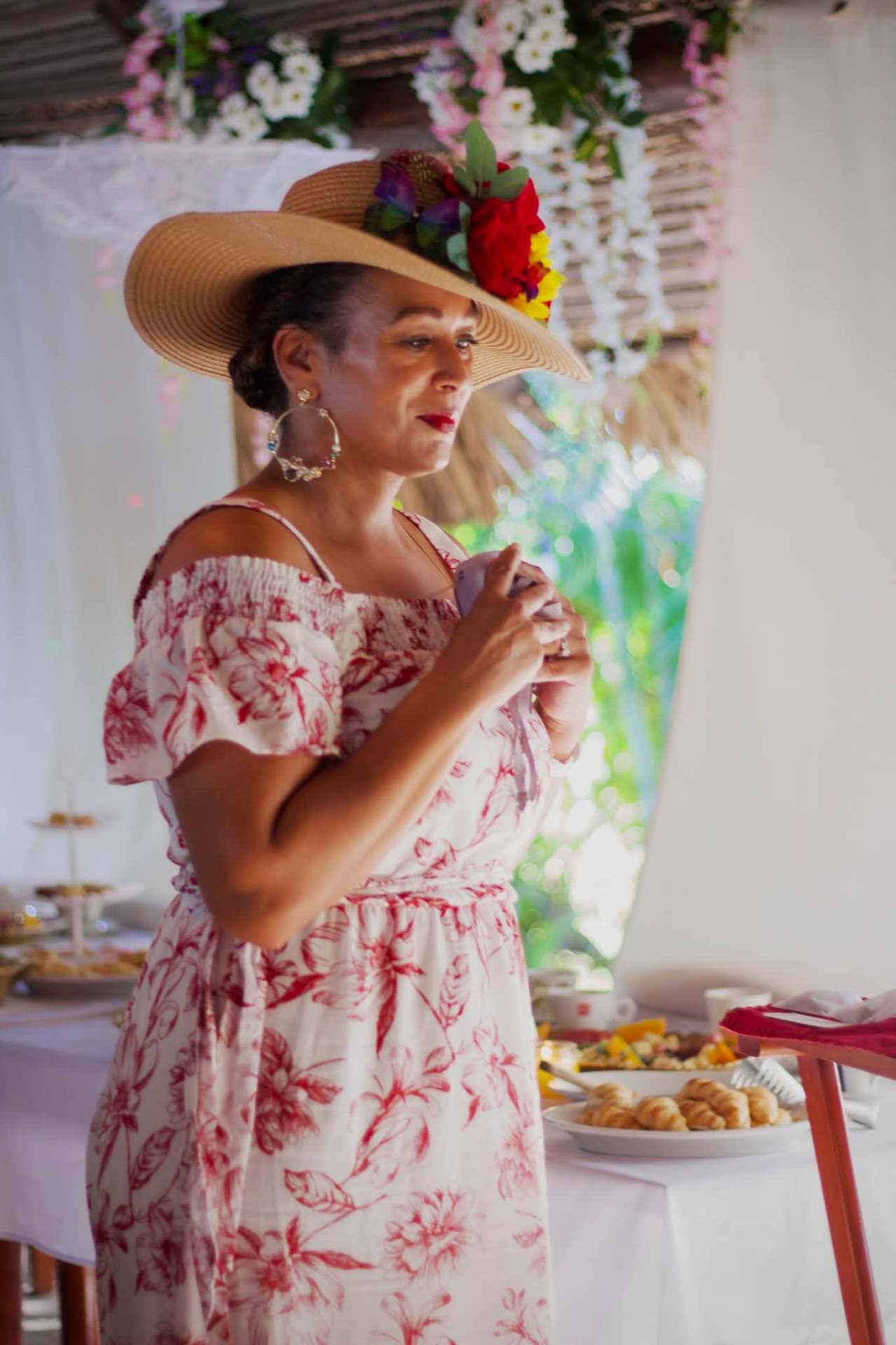 Afternoon in Bloom event moment