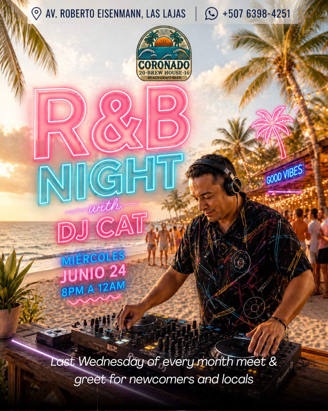 R&B Night with DJ Cat event