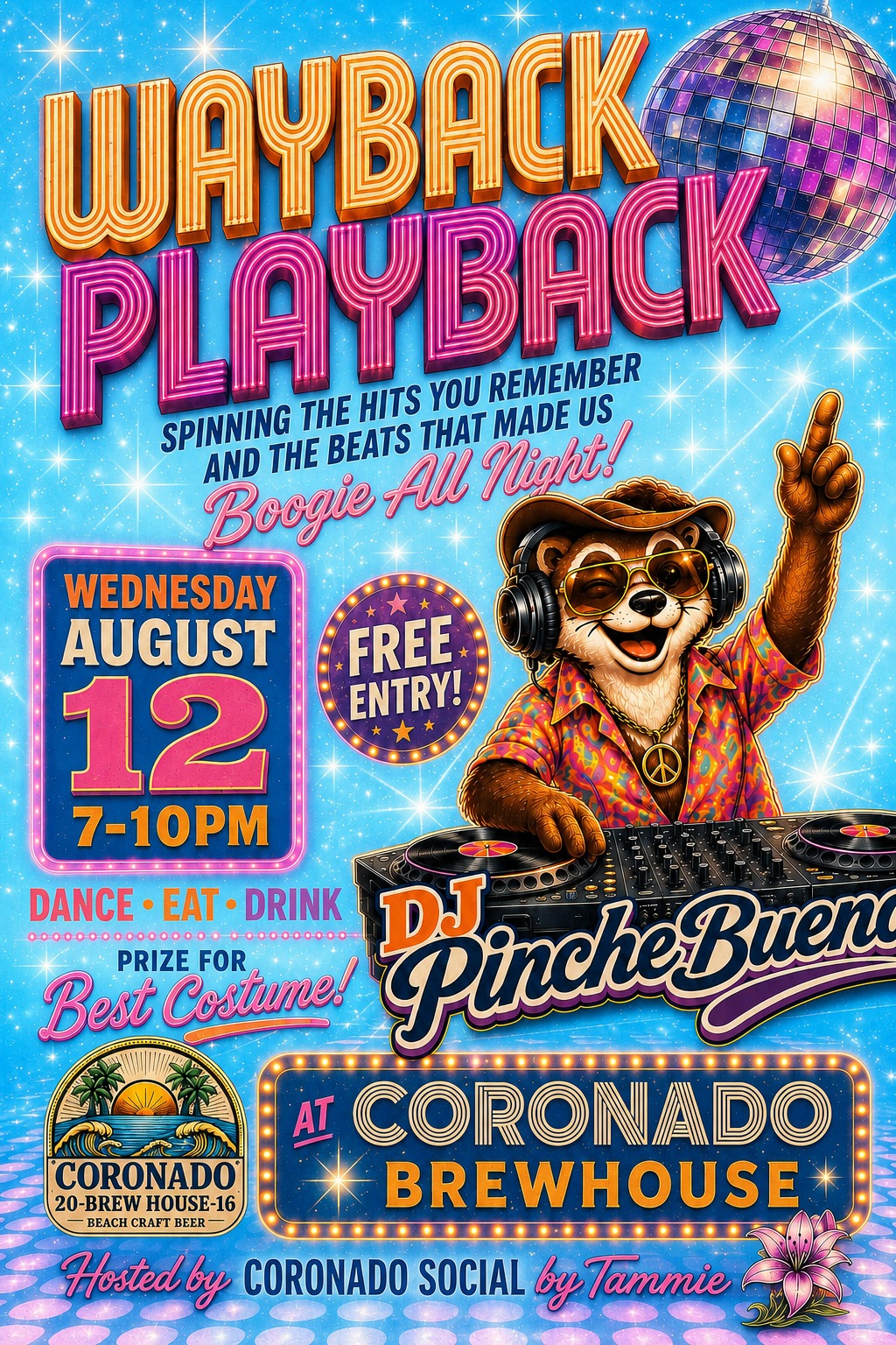 Wayback Playback with DJ PincheBueno event