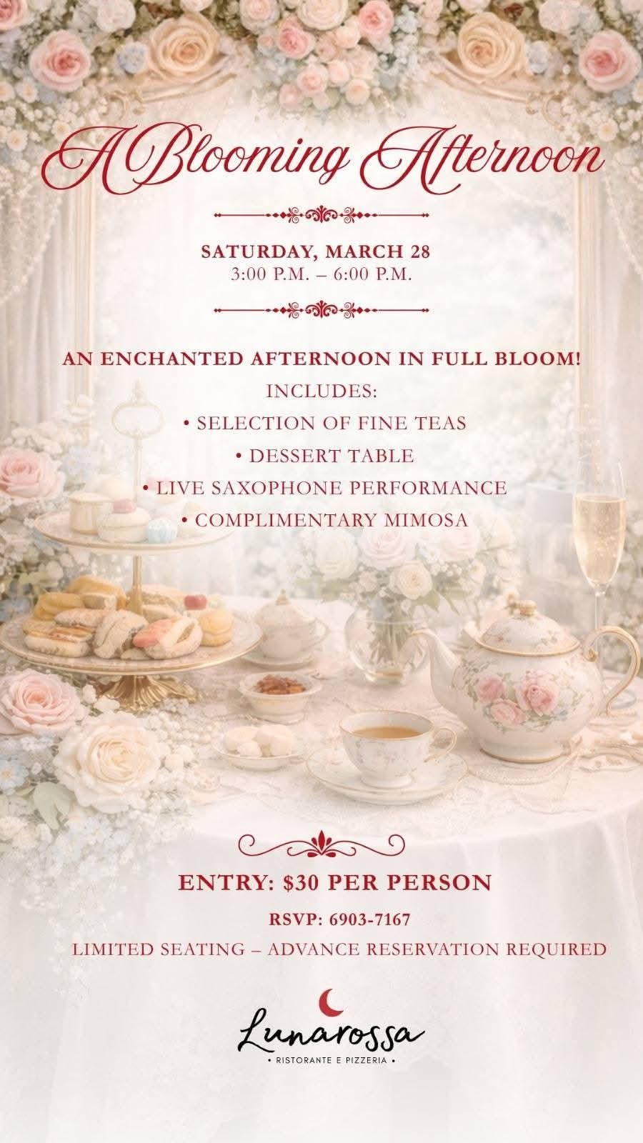 A Blooming Afternoon event
